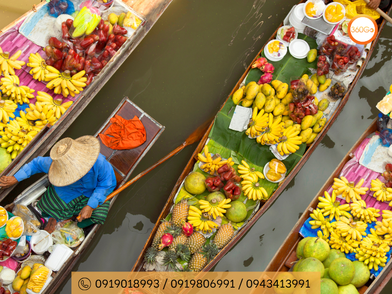 Pattaya Floating Market - Du lịch 360Go